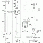 85 SX CHASSIS Передняя вилка