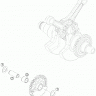 RC8R TRACK ENGINE Балансирный вал