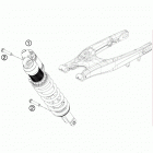 350 XCFW CHASSIS Амортизатор