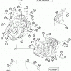 690 ENDURO ENGINE Картер двигателя