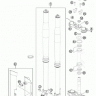 250 SX CHASSIS Передняя вилка