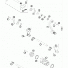 500 EXC ENGINE Механизм переключения