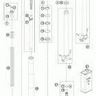 990 ADVR CHASSIS Передняя вилка