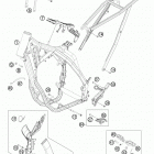 350 XCFW CHASSIS Рама