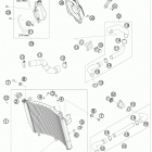 RC8R TRACK ENGINE Система охлаждения