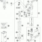 990 ADV WHITE CHASSIS Моно амортизатор