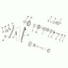 MXV 450 Cross ГРМ , задний цилиндр