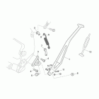 RXV 450-550 Центральная подножка