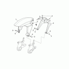 Shiver 750 Переднее крыло