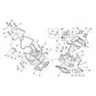 RXV 450-550 Головка цилиндра