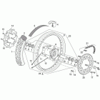 RXV 450-550 Заднее колесо