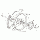 MXV 450 Cross Переднее колесо