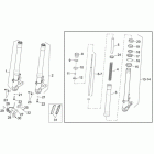 NA 850 Mana GT Передняя вилка