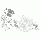 Shiver 750 Коробка передач селекторы