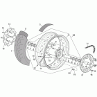 SXV 450-550 Заднее колесо