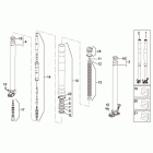 MXV 450 Cross Передняя вилка 1