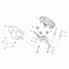 Shiver 750 Приборная панель