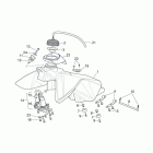 SXV 450-550 Топливный бак