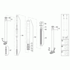 RXV 450-550 Передняя вилка 1