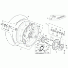 Shiver 750 Заднее колесо