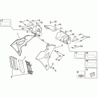 MXV 450 Cross Передний корпус - облицовка 2