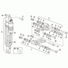 MXV 450 Cross Задний амортизатор