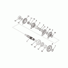 MXV 450 Cross Ведомый вал