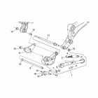 NA 850 Mana GT Центральная подножка