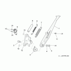 Dorsoduro 750 Центральная подножка
