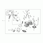 SXV 450-550 Корпус Дросселя