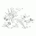 Shiver 750 Задний фонарь