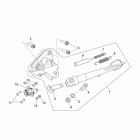 Shiver 750 Центральная подножка