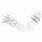 Shiver 750 Клапанная крышка