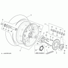 Dorsoduro 750 Заднее колесо