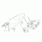 Shiver 750 Сидение