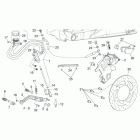 Shiver 750 Тормозная система задняя