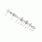 MXV 450 Cross Первичный вал редуктора