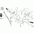 SXV 450-550 Трост дроселя