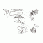 NA 850 Mana GT ГРМ, передний цилиндр