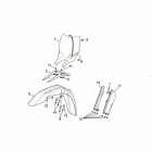 MXV 450 Cross Передний корпус - облицовка 1