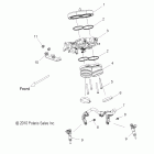 V12BW36/EW36 CROSS ROADS ALL OPTIONS Engine, throttle body asm. - v12bw36 / ew36 all op...