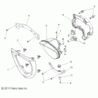 V12TW36/DW36/KW36 CROSS COUNTRY ALL OPTIONS Electrical, headlight w / fairing - v12tw36 / dw36...