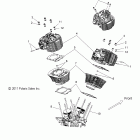 V12WB36NA HIGHBALL Engine, cylinder and head - v12wb36na
