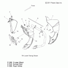 V12TW36/DW36/KW36 CROSS COUNTRY ALL OPTIONS Body, fairing, lower - v12tw36 / dw36 / kw36 all o...