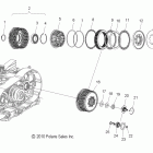 V11CA36/CB36 KINGPIN ALL OPTIONS Drive train, clutch - v11ca36 / cb36 all options