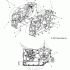 V12SW36/AW36 VISION/ANESS ALL OPTIONS Engine, crankcase - v12sw36 / aw36 all options
