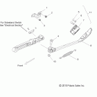 V12WB36NA HIGHBALL Chassis, side stand - v12wb36na
