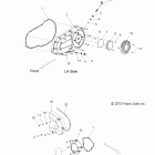 V12WB36NA HIGHBALL Engine, side covers - v12wb36na