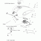 V12WB36NA HIGHBALL Body, fuel tank - v12wb36na