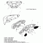 V12TW36/DW36/KW36 CROSS COUNTRY ALL OPTIONS Body, dash - v12tw36 / dw36 / kw36 all options